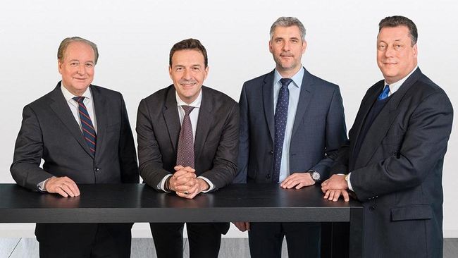 From left: Peter Bissegger, Samuel Bon, Urs Bösch, Florian Meister