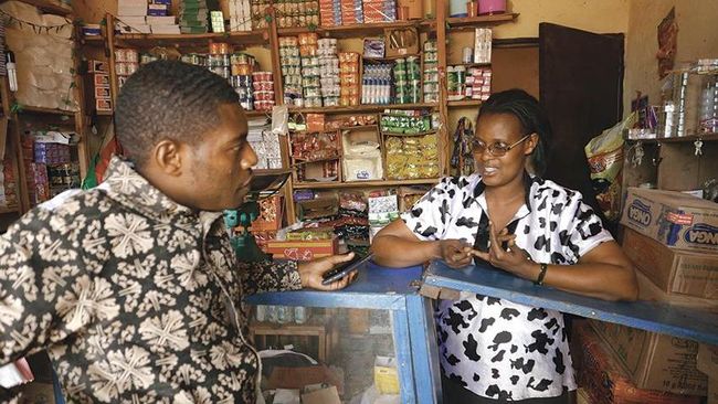 Unternehmerin in Ruanda