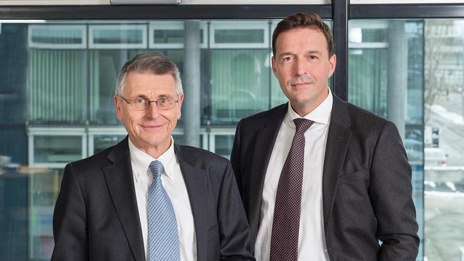 Heinrich M. Lanz, President of the Board of Trustees, and Samuel Bon, CEO and Executive Director